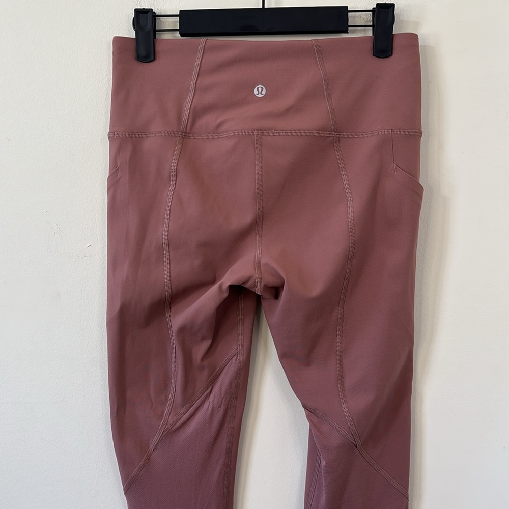 Lululemon Pace Rival High-Rise Crop 22” Leggings Spiced Chai Size 6 - Picture 7 of 10